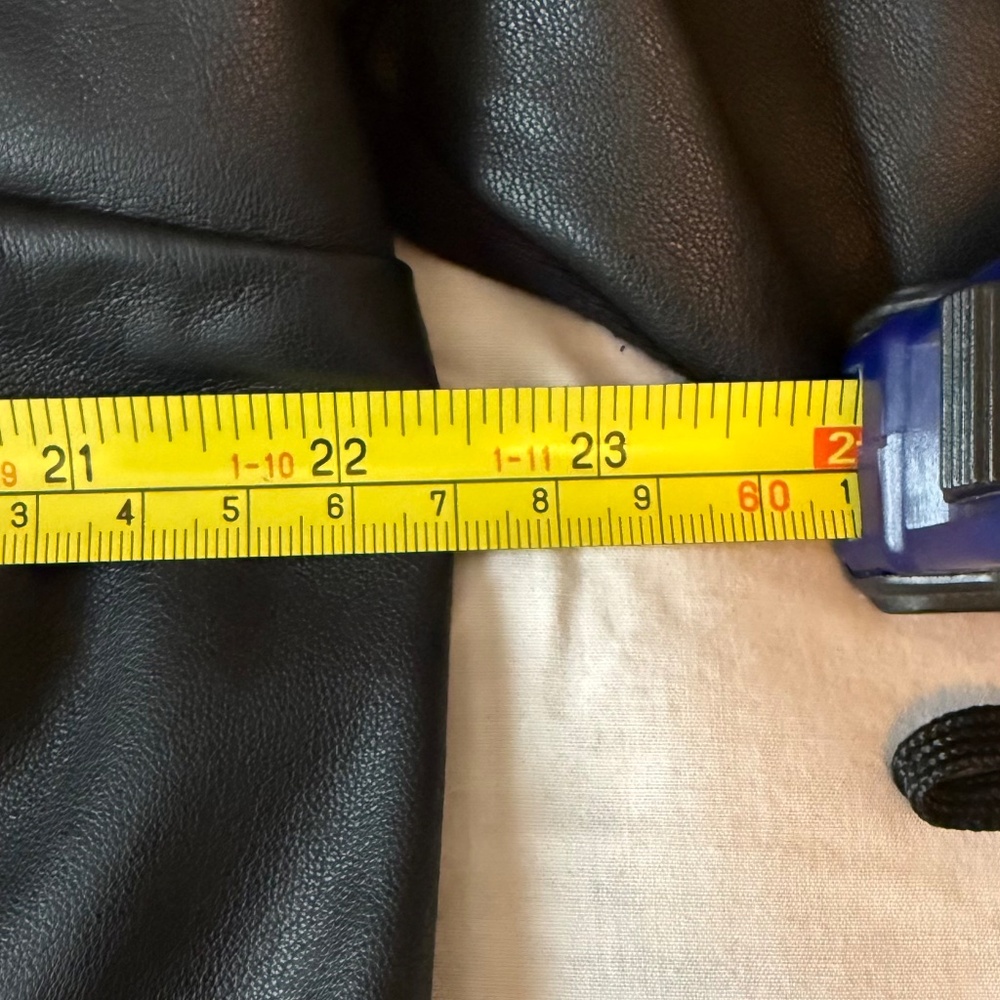 Universal Standard Piave Leatherette Top - Black M 18-20 - Picture 7 of 11
